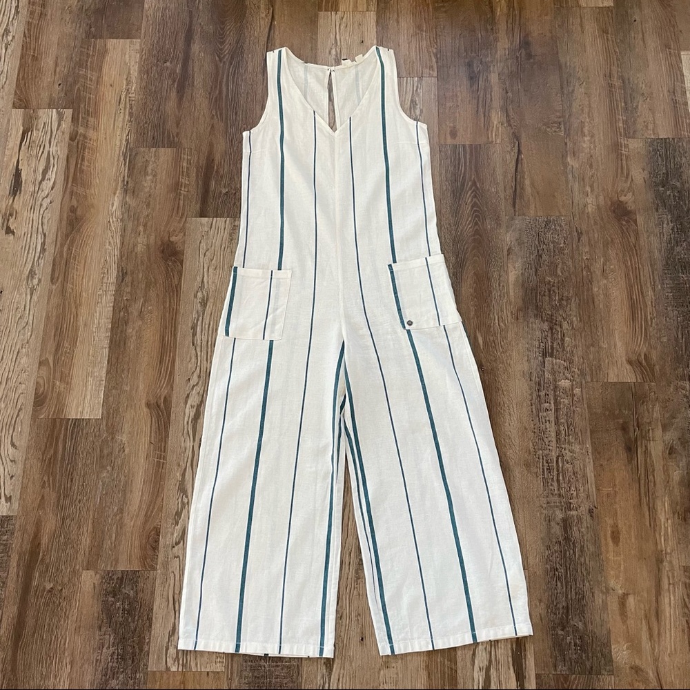 Roxy baby remember stripe summer beach romper S - Picture 2 of 9